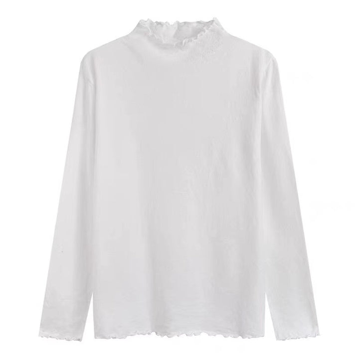 Damen elegantes Strickoberteil mit Rippstruktur Drune