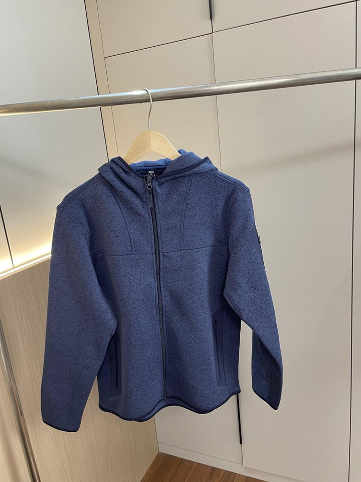 Damen Funktionsjacke mit atmungsaktiver Kapuze und seitlichen Reißverschlusstaschen Drune