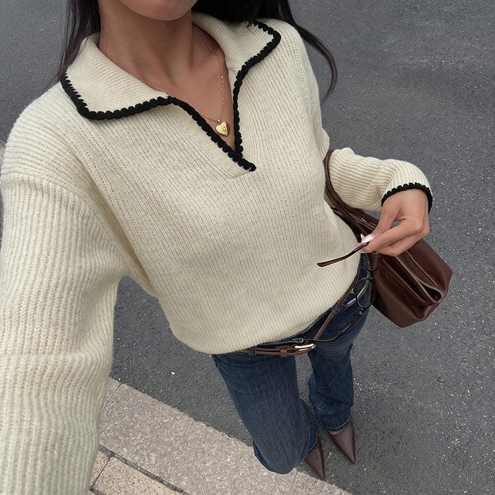 Damen Eleganter Pullover Drune