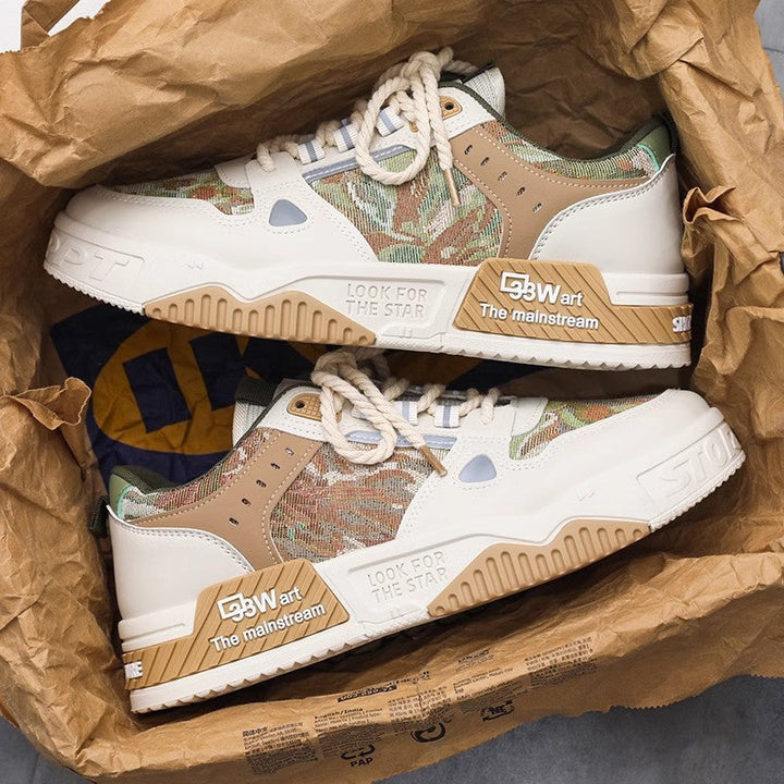 Damen Sportliche Freizeitsneakers mit innovativem Design und stoßdämpfender Sohle Drune