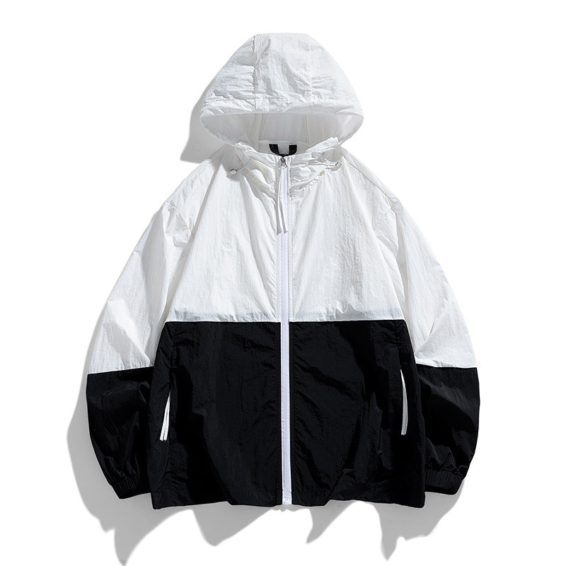 Herren Sportliche Windbreaker-Jacke Drune