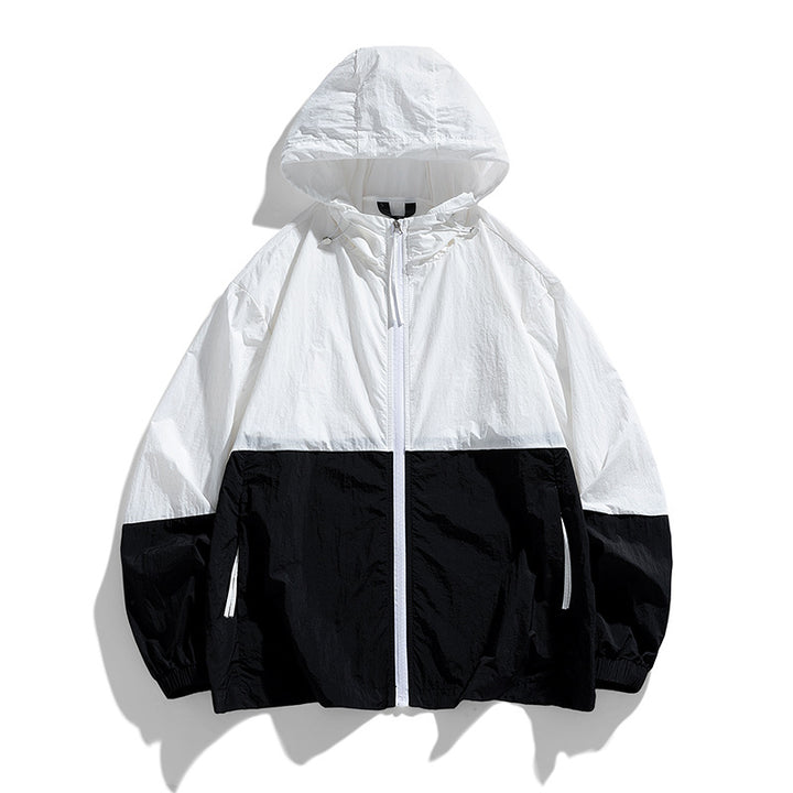 Herren Sportliche Windbreaker-Jacke Drune