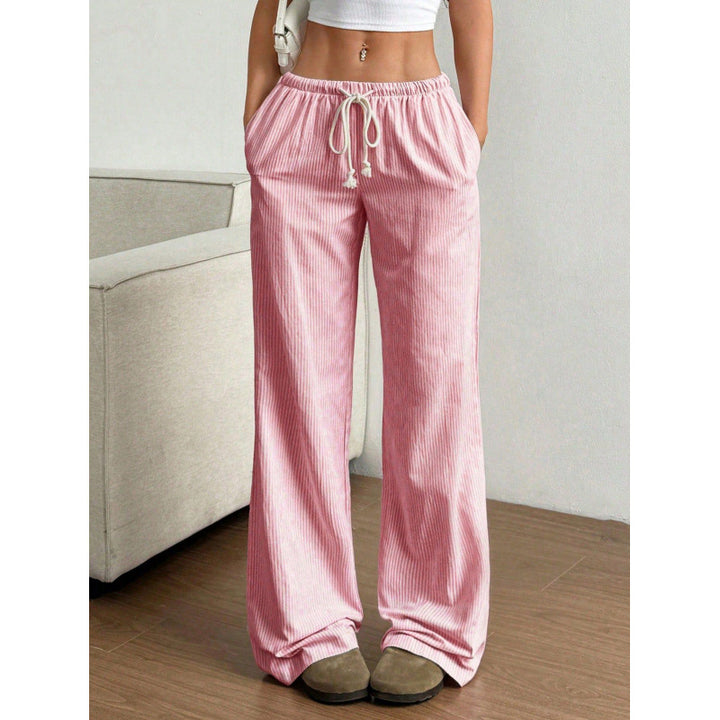 Damen Weit geschnittene Cordhose mit praktischen Eingrifftaschen Drune