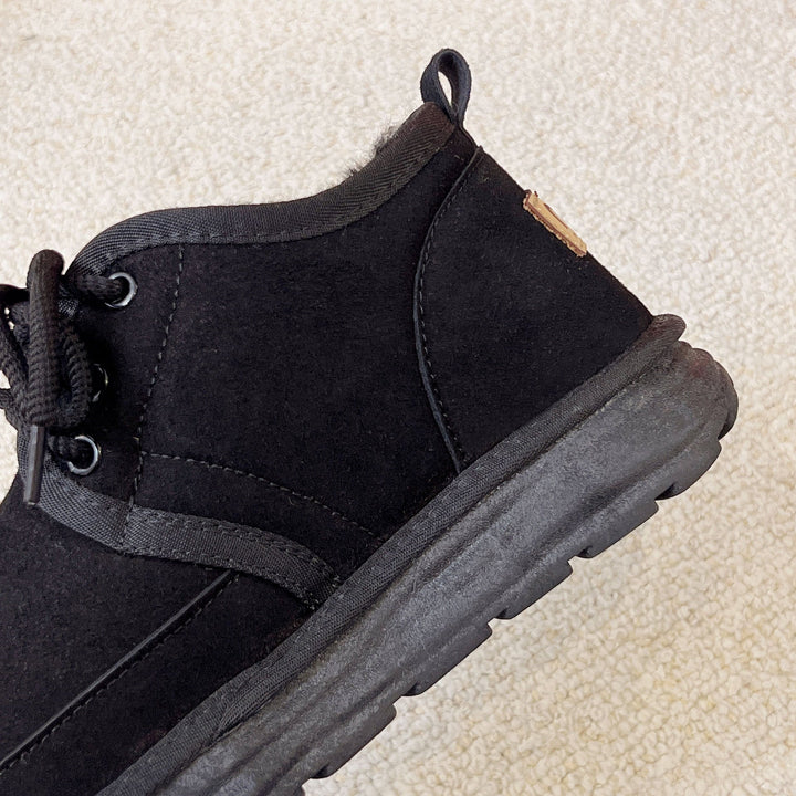 Damen bequeme und stylische Sneakers aus hochwertigem Veloursleder Drune