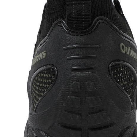 Unisex nan knöchelhoher Funktions-Sneaker mit Schutzkappe, Schnellzugverschluss und profilierter Gummisohle Drune