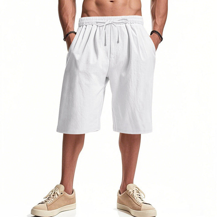 Herren bequeme Cargo-Shorts mit elastischem Bund und großzügigen Taschen Drune