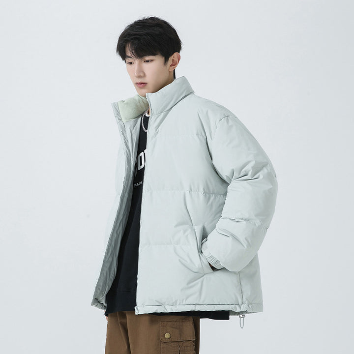 Damen Wattierte Steppjacke mit hohem Kragen und Teddyfutter Drune