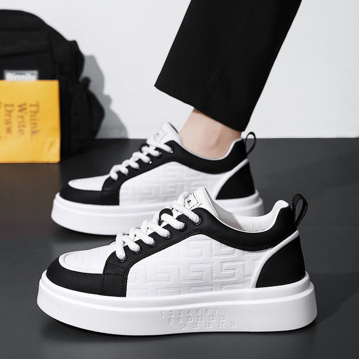 Damen Komfortable Sneaker mit hoher Sohle Drune