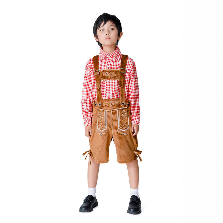 Jungen Trachten-Shorts mit eleganten Stickereien Drune