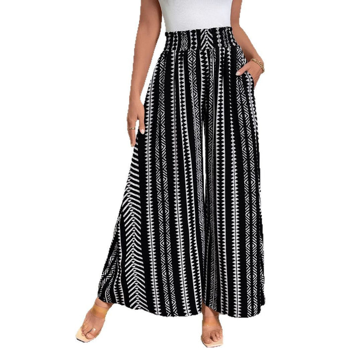 Damen Weit geschnittene elegante Sommerhose Drune
