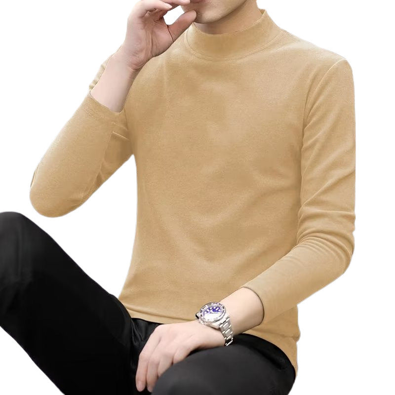 Herren Modischer Stehkragenpullover Drune