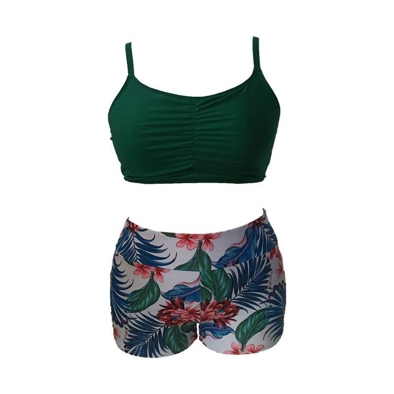 Damen Bikiniset mit floralem Design und verstellbaren Trägern Drune
