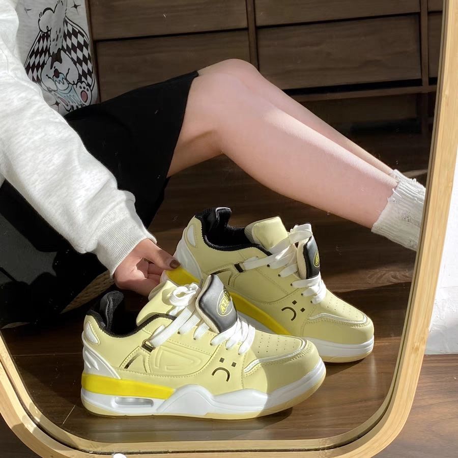 Damen Sportliche Sneakers mit Atmungsaktivem Obermaterial und Dämpfungssystem Drune
