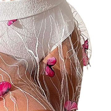 Damen Bikini-Set mit verspieltem Blumendetail Drune