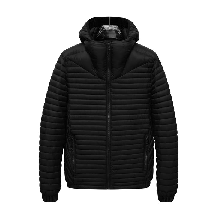 Herren Leichte Steppjacke mit Kapuze Drune