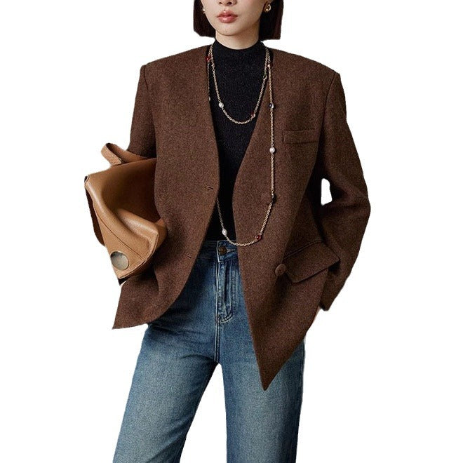 Damen Eleganter oversized Blazer Drune