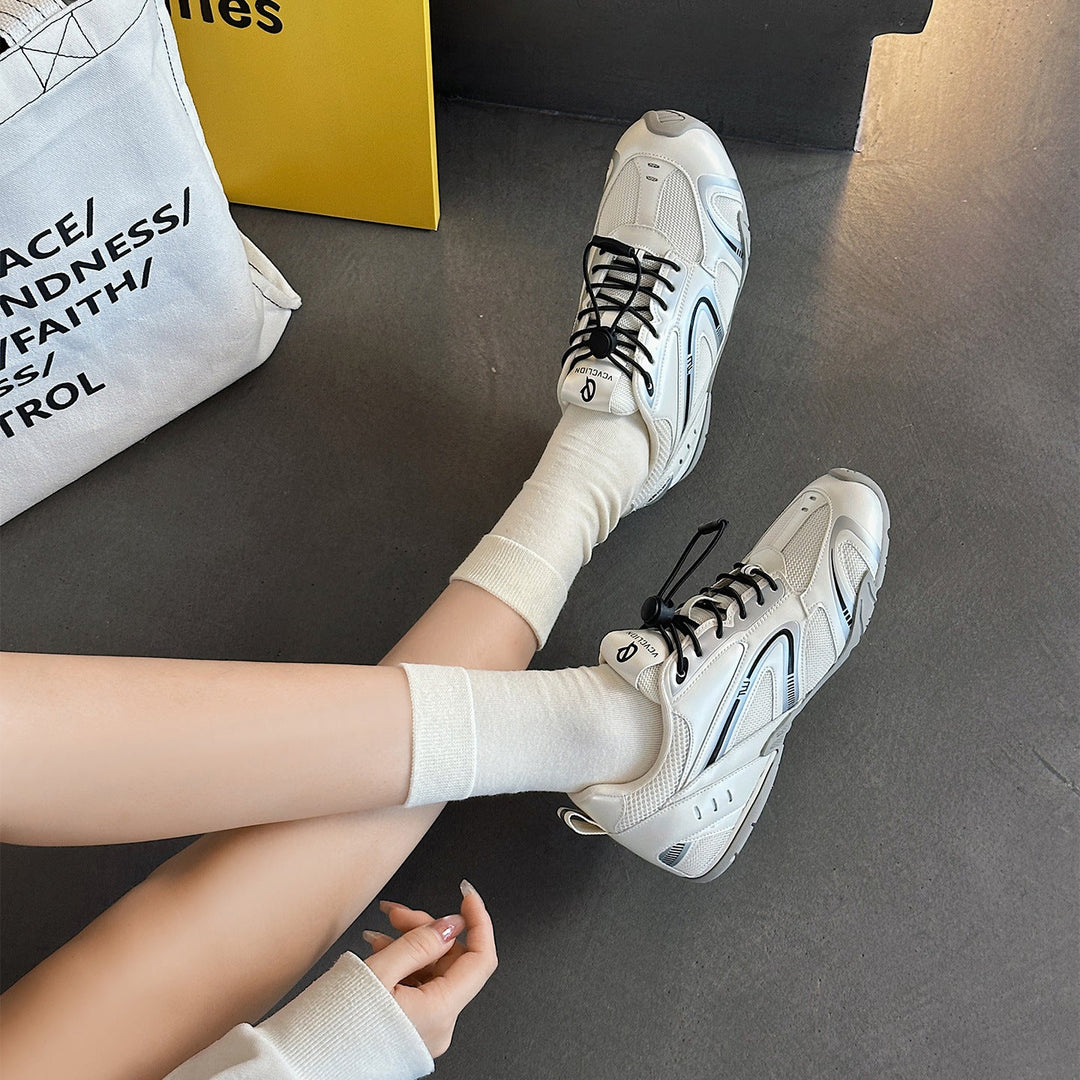 Damen Sportliche Hochleistungs-Sneakers mit atmungsaktiver Mesh-Konstruktion und rutschfester Sohle Drune