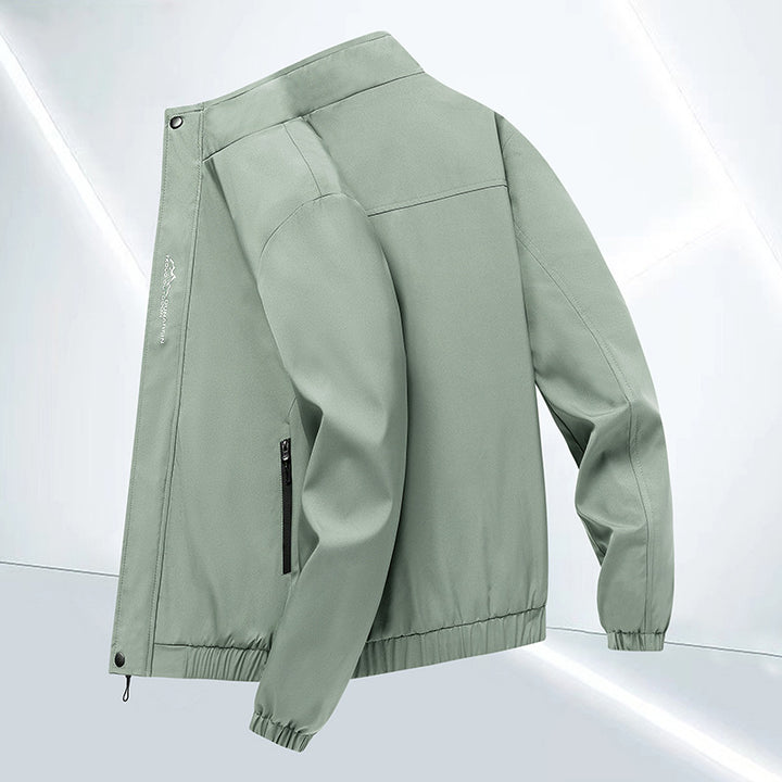 Herren leichter urbaner Softshell-Blouson mit winddichter Membran und verdecktem Reißverschluss Drune