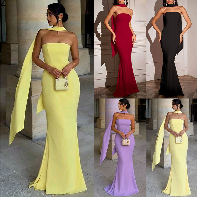 Damen Körperbetontes Set mit asymmetrischen Cut-Outs und langen Ärmeln Drune