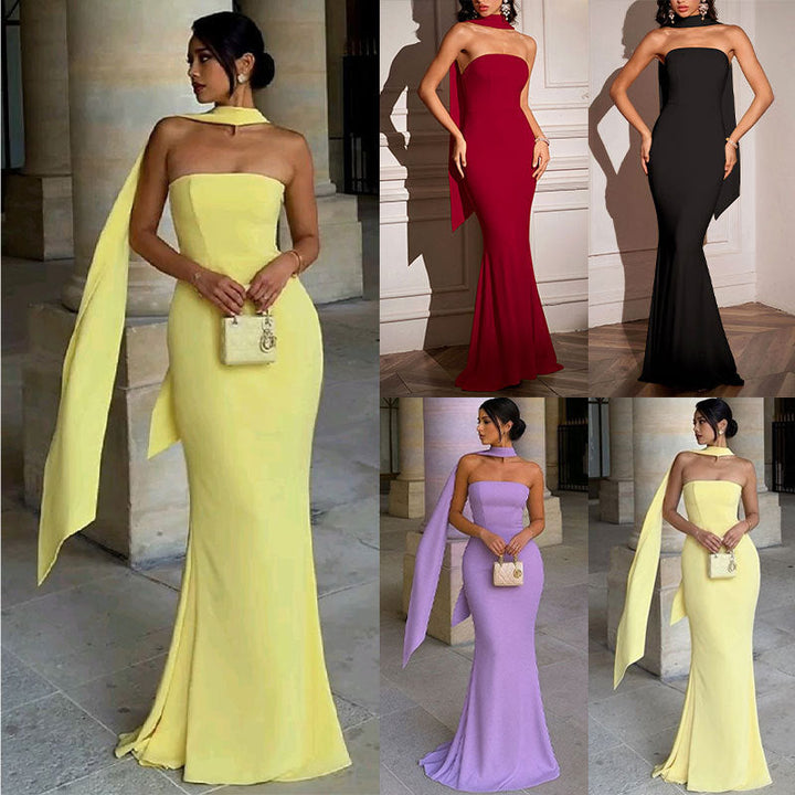 Damen Körperbetontes Set mit asymmetrischen Cut-Outs und langen Ärmeln Drune