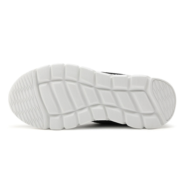 Damen nan Netz-Sneaker mit floralem Durchbruchmuster, flexibler Segmentsohle und gepolstertem Fersenkragen Drune