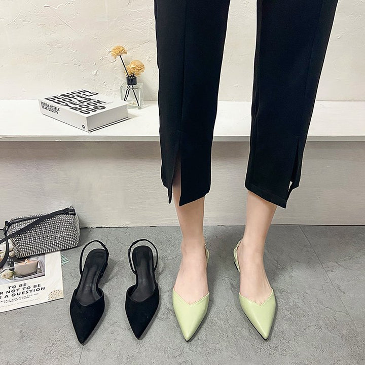 Damen Slingback Pumps mit modernem Design und elegantem Mittelabsatz Drune