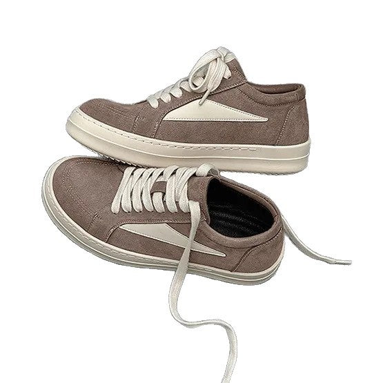 Damen modische Sneakers aus hochwertigem Wildleder mit zeitgemäßem Design Drune