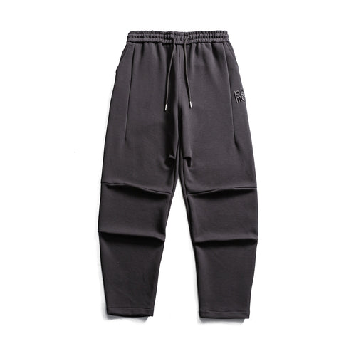 Herren Tapered Jogginghose mit elastischem Bund und Knie-Paneelen Drune