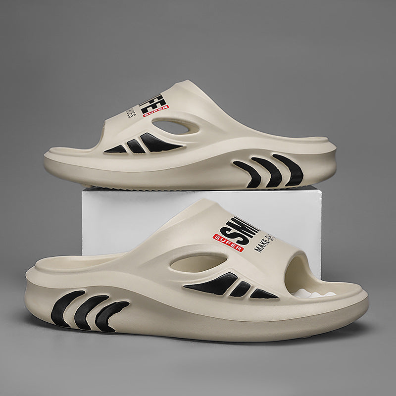 Herren Wellness-Badesandalen mit ergonomischem Design und Massagefunktion Drune