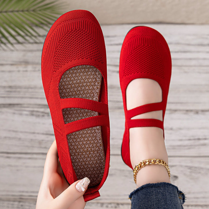 Damen Komfortable Mary Jane Slipper mit flexiblem Design Drune