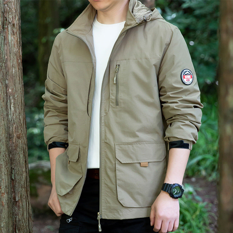 Herren Multifunktionale Outdoorjacke Drune