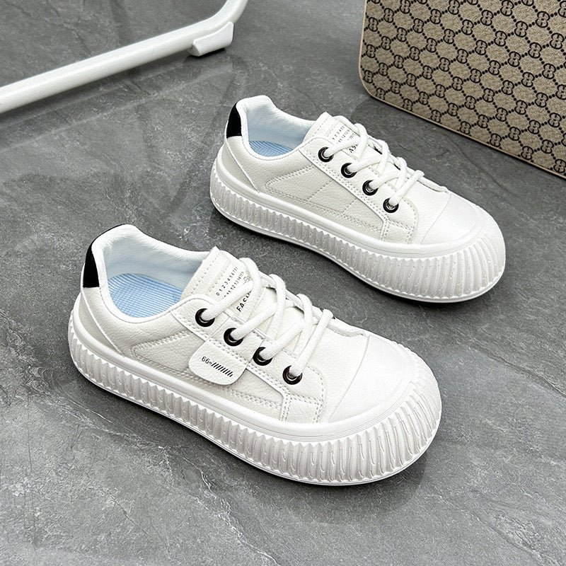 Damen modische Sneakers mit sportlichem Design und rutschfester Gummisohle Drune