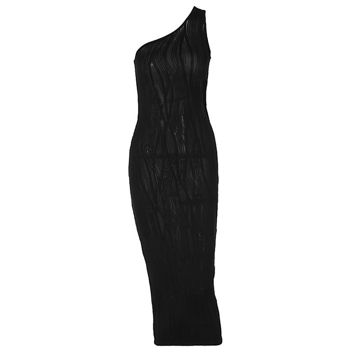 Damen Maxikleid mit asymmetrischem Schnitt und modischen Cut-Outs Drune