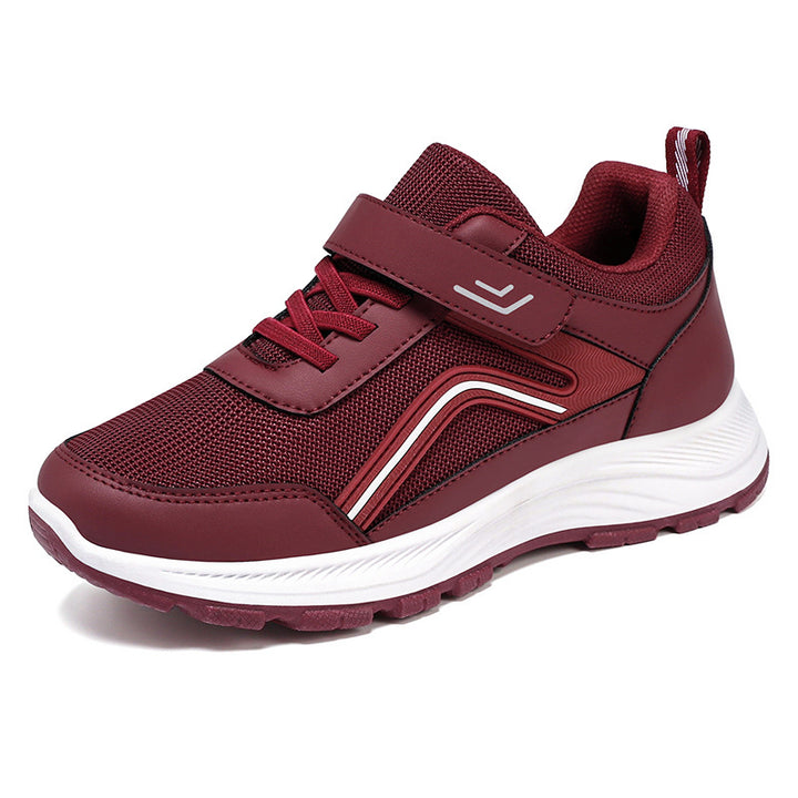 Damen nan Sportlicher Klett-Sneaker mit atmungsaktivem Mesh und dämpfender EVA-Sohle Drune