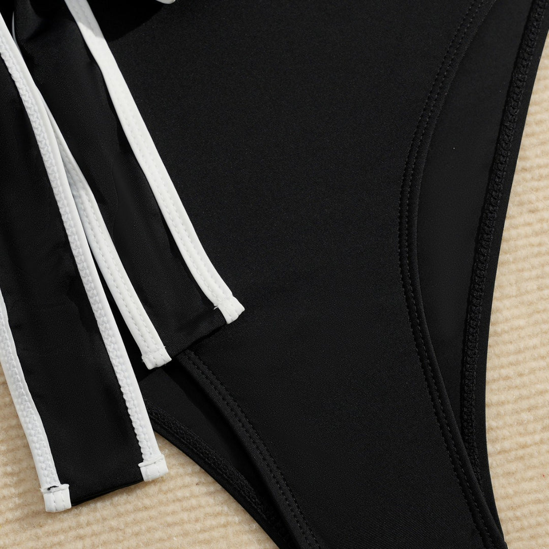 Damen Sportliches Bikini-Set mit verstellbaren Trägern Drune