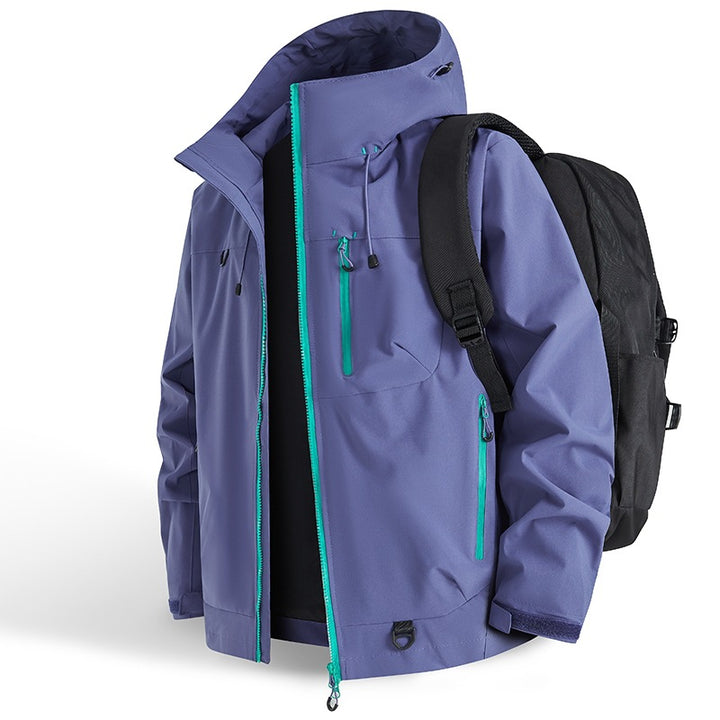 Damen Wetterfeste Outdoorjacke Drune