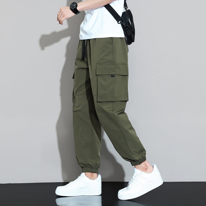 Herren Cargo-Hose mit praktischem seitlichen Taschen-Design
