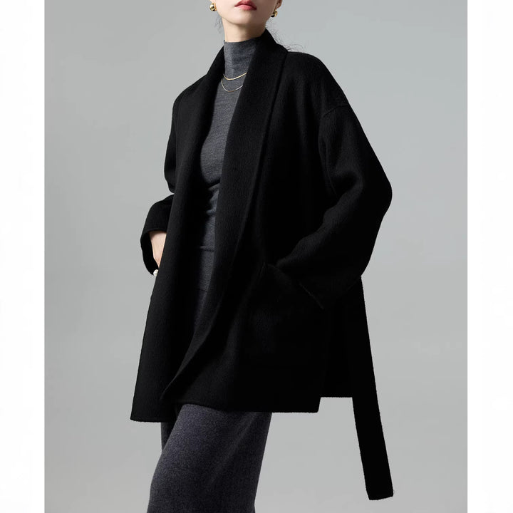 Damen Modischer Oversized-Blazer mit praktischen Taschen Drune