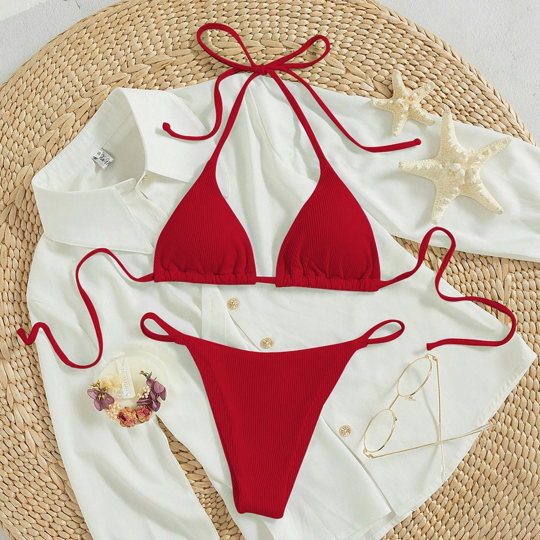 Damen Triangel-Bikini mit raffiniertem Bindesystem Drune