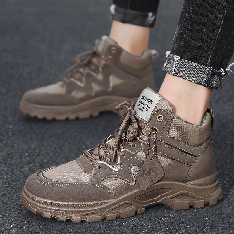 Damen Hochwertige Outdoor-Stiefel mit strapazierfähigem Obermaterial und rutschfester Sohle Drune