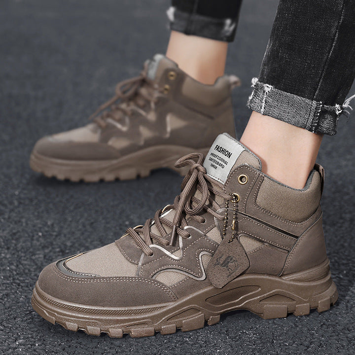 Damen Hochwertige Outdoor-Stiefel mit strapazierfähigem Obermaterial und rutschfester Sohle Drune