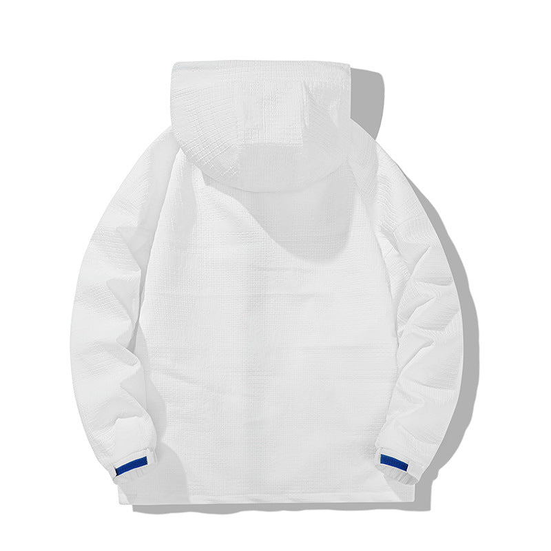 Herren leichte Windjacke mit praktischen Reißverschlusstaschen Drune