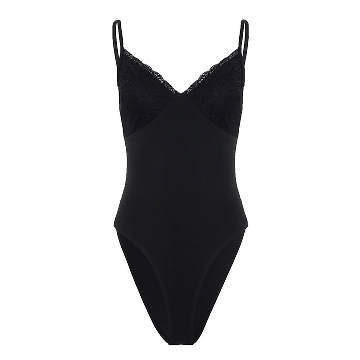 Damen Body mit eleganten Spitzendetails Drune