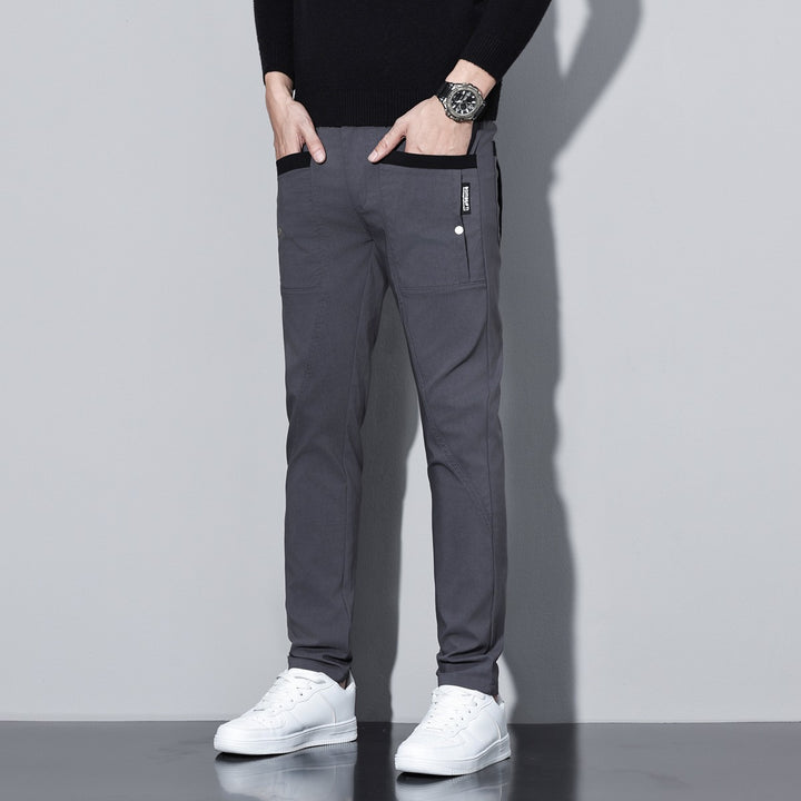 Herren Modische Cargo-Hose mit seitlichen Taschen Drune