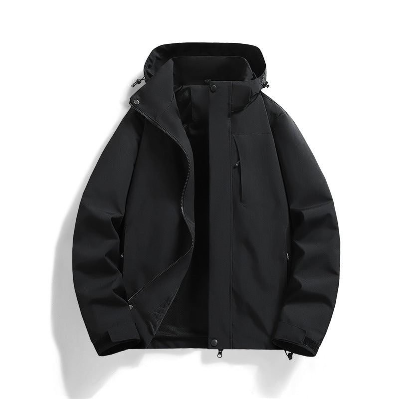 Herren Technische Outdoorjacke mit wasserdichtem Design Drune