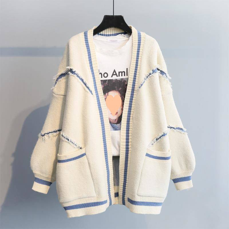 Damen Übergroßer Strickcardigan Drune