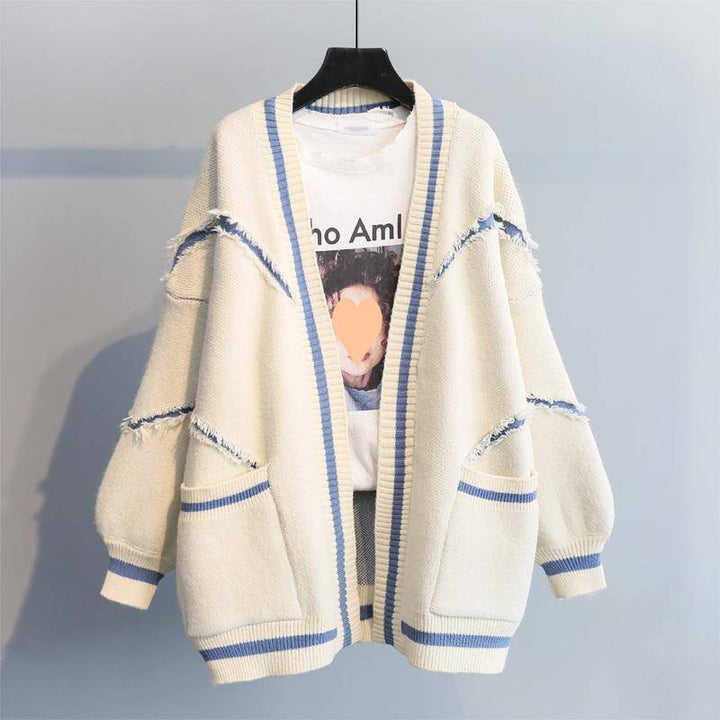 Damen Übergroßer Strickcardigan Drune