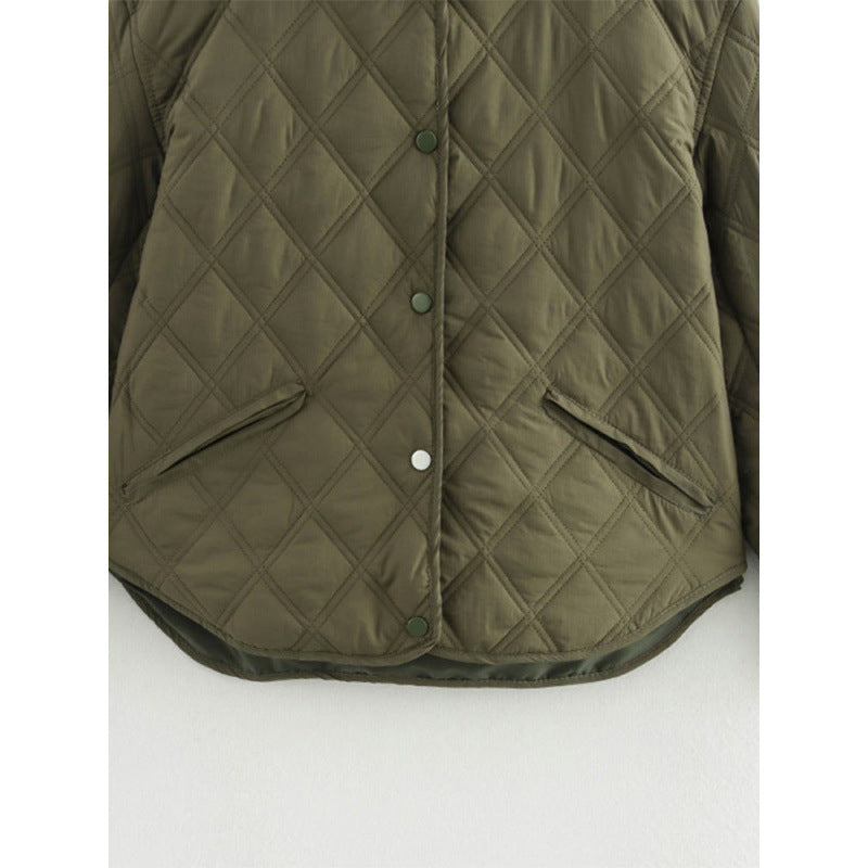 Damen Steppjacke mit herausnehmbarer Kapuze Drune