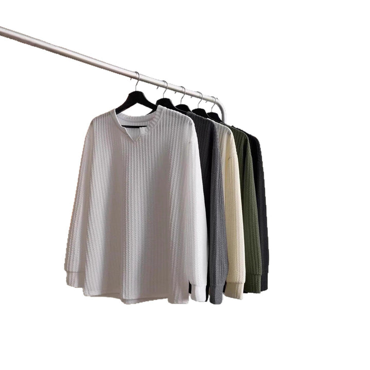 Damen Hochwertiges Sweatshirt mit Struktur Drune