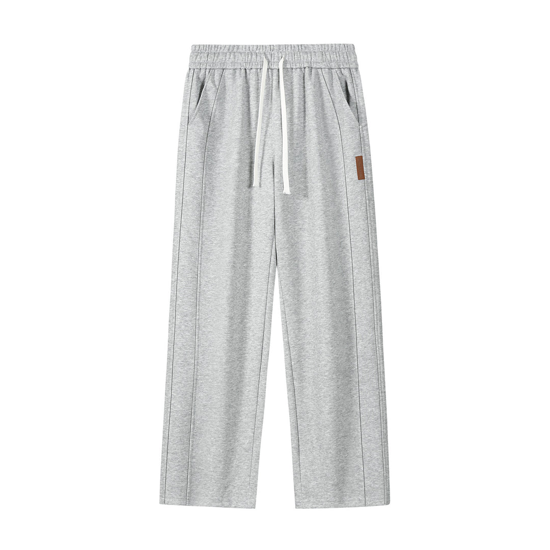 Damen Weite Lounge-Sweathose mit Tunnelzug und geradem Bein Drune